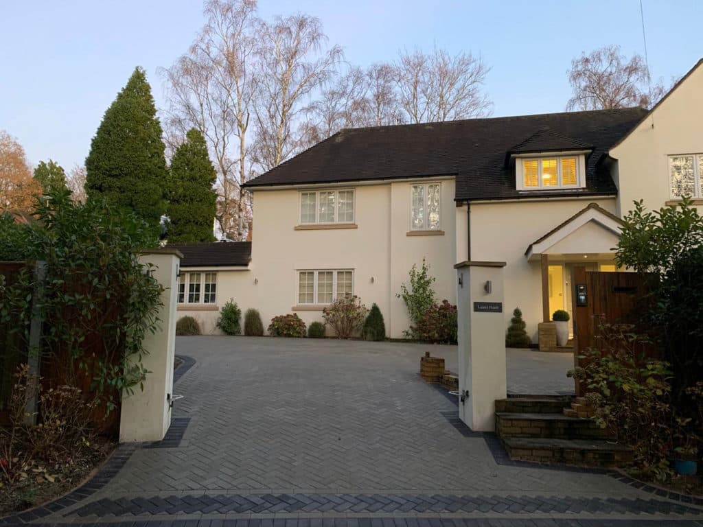 Contemporary Block Paving - Godalming, Surrey